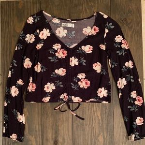 Hollister Floral Cinch Front